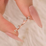 S925 Classic Round Cut Open Wedding Band In Sterling Silver For Women - Image 8