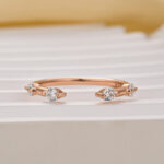 S925 Classic Round Cut Open Wedding Band In Sterling Silver For Women - Image 10