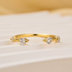 S925 Classic Round Cut Open Wedding Band In Sterling Silver For Women - Image 4
