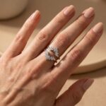 S925 Sterling Silver White Gold Stackable Wedding Band For Women - Image 2