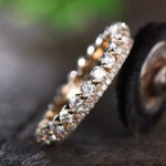 S925 Exquisite Women's Stackable Wedding Band Set In Sterling Silver - Image 7