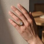 S925 Vintage 3.5 Carat Halo Radiant Cut Insert Wedding Ring Set Travel Ring For Women In Sterling Silver - Image 6