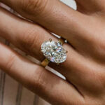 S925 Sterling Silver Solitaire 6.0Ct Oval Cut Engagement Ring For Women - Image 2