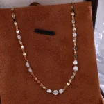0.9ctw Lab Grown Diamond Lip Chain Bracelet for Women - Image 6