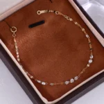 0.9ctw Lab Grown Diamond Lip Chain Bracelet for Women - Image 7