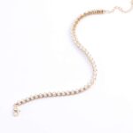 *Sparkling DEF/VVS Moissanite Tennis Bracelet - Image 2