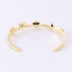 *Moissanite Pavé Letters and Smiley Face Bracelet - Image 2