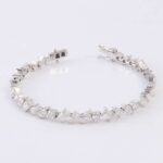 *Multi Shape Moissanite Tennis Bracelet - Image 5
