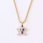 *Charming Moissanite Ghost Pendant  – The Perfect Halloween Gift