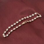 Elegant Bezel-Set Moissanite Gold Tennis Bracelet - Image 7