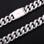 Special Offer:18mm Iced Out Cuban Chain | Center Stones  | 925 Sterling Silver - Image 8