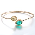 Dual Gemstone Bangle - Image 2