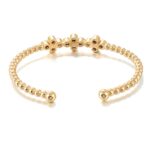 *3MM-12PCS Bujukan Bead Cuff Bracelet - Image 4