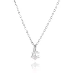 Classic 6-Prong Round Lab Diamond Solitaire Pendant | Pendant Only - Image 2
