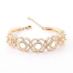 Luxurious Floral Moissanite Bracelet