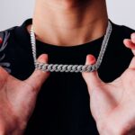 Special Offer: 10MM Wide Double Row Moissanite Silver Cuban Chain (Beveled Edge) - Image 9