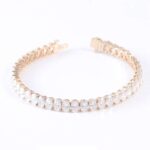 *Oval Moissanite tennis bracelet - Image 6
