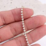 *Sparkling DEF/VVS Moissanite Tennis Bracelet - Image 5
