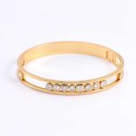 Fancy Shapes Moissanite Bangle Bracelet