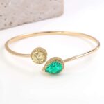 Dual Gemstone Bangle - Image 5