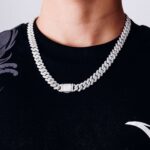 Special Offer: 12MM Wide Double Row Moissanite Silver Cuban Chain - Image 7