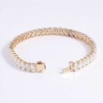 *Oval Moissanite tennis bracelet - Image 2