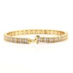 *Exquisite Bracelet Inlaid with DEF/VVS Moissanite - Image 6