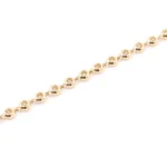 Elegant Bezel-Set Moissanite Gold Tennis Bracelet - Image 2
