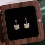 *Adorable Cat Moissanite Stud Earrings - Image 4
