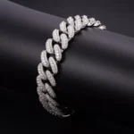 Special Offer: 6MM Wide Moissanite Silver Cuban Chain - Image 4