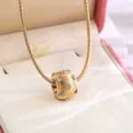 Prosperity and Fortune diamond Necklace​ | Diamonds on 18K Yellow Gold (Pendant Only)​ - Image 3
