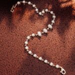*7 inches Elegant Pear Moissanite and Round Cut Bracelet - Image 4