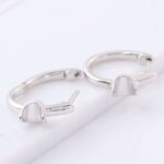 *Elegant Horseshoe Design Hoop Earrings - Image 3