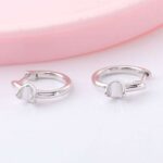 *Elegant Horseshoe Design Hoop Earrings - Image 5