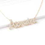 *Personalized 18-Inch Nameplate Necklace - Image 2