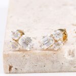 *Emerald Asscher Moissanite Stud Earrings - Image 6