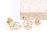 *Emerald Asscher Moissanite Stud Earrings - Image 5