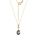 Oval Lab Diamond Pendant | 2ct Oval-Cut Lab Diamond 18K Gold Pendant(pendant only) - Image 2