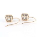 *Gorgeous VVS Moissanite Asscher Cut Drop Earrings - Image 2