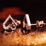 *Heart Shape Design:Enchanting Round Cut Moissanite Stud Earrings - Image 5