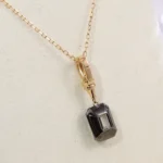 Emerald Cut Solitaire Pendant | 2ct Emerald-Cut Lab Diamond in 18K Gold(Pendant Only) - Image 4