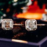 *Gorgeous VVS Moissanite Asscher Cut Drop Earrings - Image 5