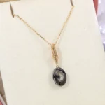 Oval Lab Diamond Pendant | 2ct Oval-Cut Lab Diamond 18K Gold Pendant(pendant only) - Image 4