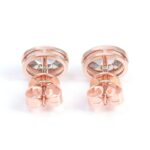 *Fabulous VVS Moissanite Oval Cut Stud Earrings - Image 2