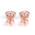 Fabulous VVS Moissanite Oval Cut Stud Earrings