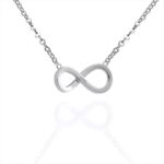*Elegant Infinity Moissanite Necklace - Image 2