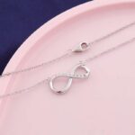 *Elegant Infinity Moissanite Necklace - Image 7