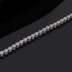 *Round moissanite Victoria Bracelet with Flower Lock - Image 10