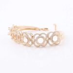 *Luxurious Floral Moissanite Bracelet - Image 3