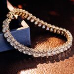 *Oval Moissanite tennis bracelet - Image 4
